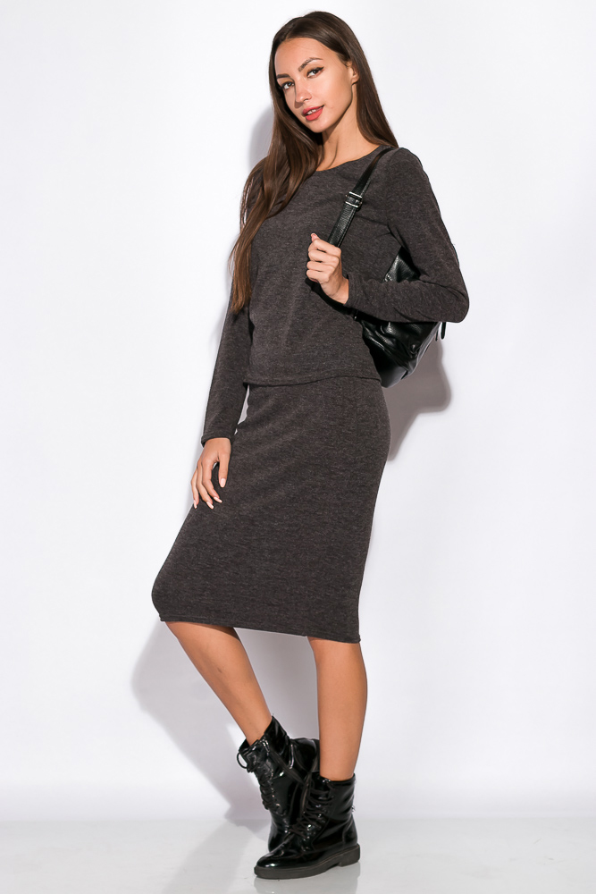 

Костюм Time of Style 110P4514 / Грифельный меланж, Костюм Time of Style 110P4514 S/M Грифельный меланж
