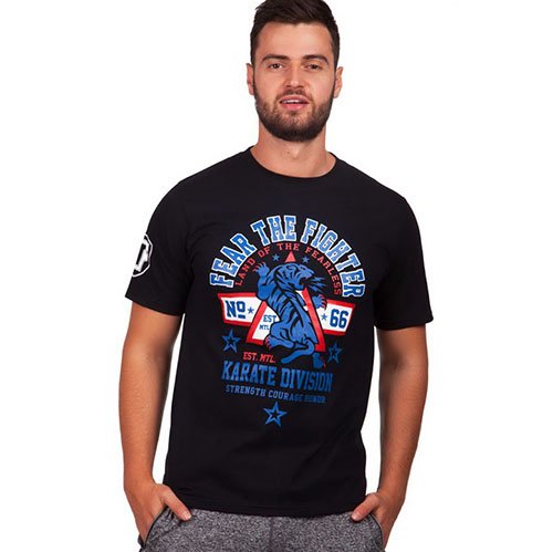 

Футболка мужская Karate KT-42 FDSO L Черный