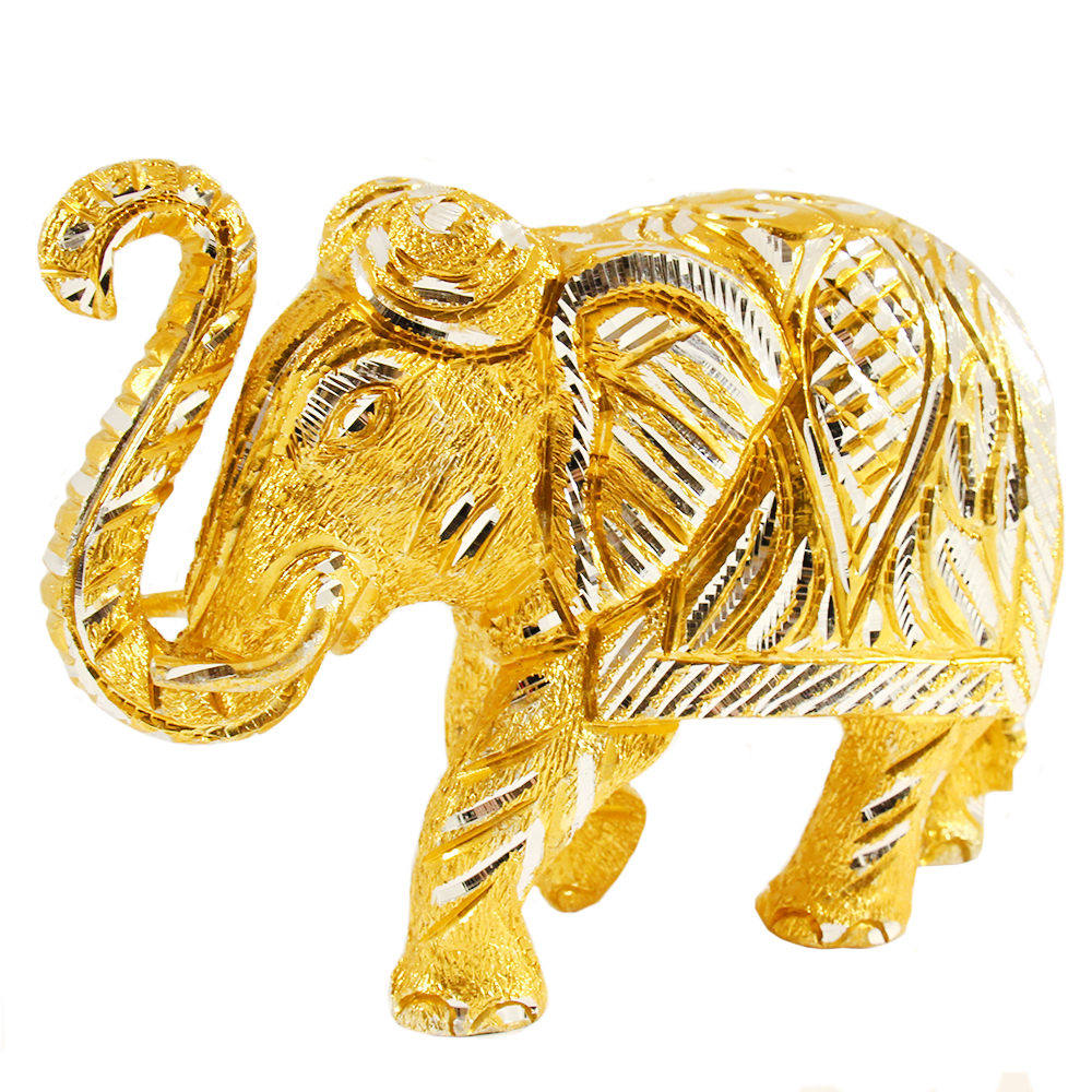 

Золотой слоник статуэтка силумин Индия арт 7074s