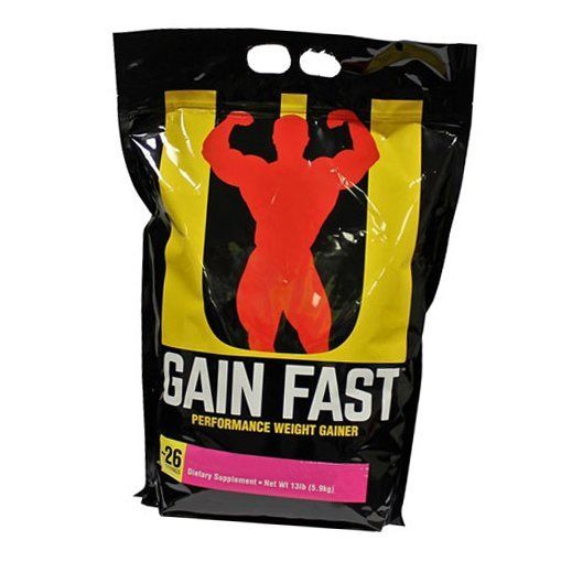 

Гейнер, Gain Fast 3100, Universal Nutrition 5900г Печенье-крем (30086001)