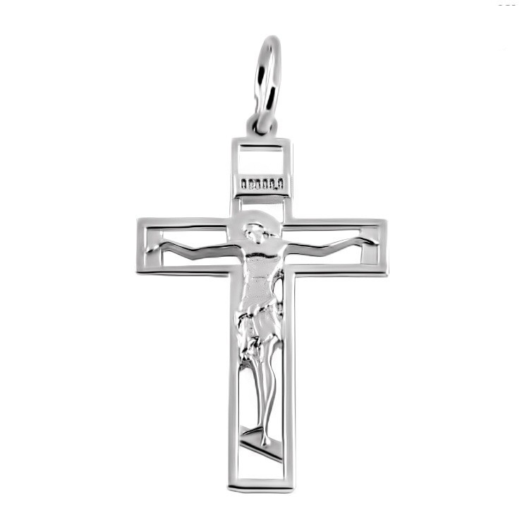 

Серебряный крест Meridian 925 пробы (Кр0030)