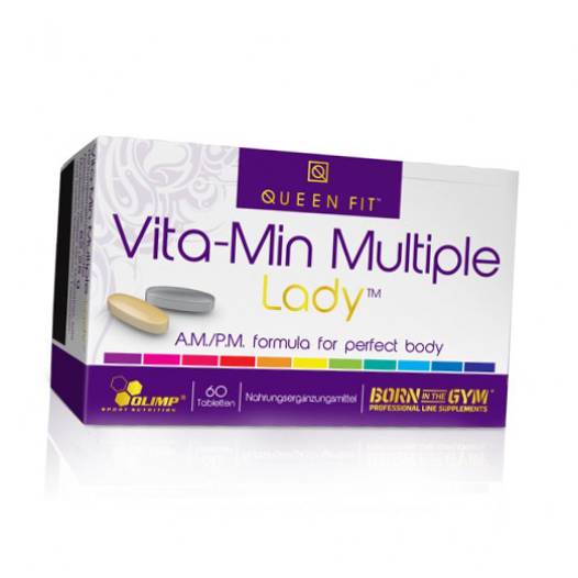 

Витамины для женщин, Vita-Min Multiple Lady, Olimp Nutrition 60таб (36283059)