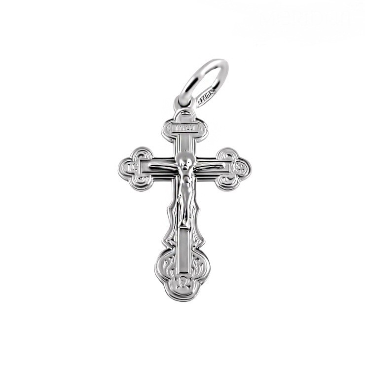 

Серебряный крест Meridian 925 пробы (Кр0022)