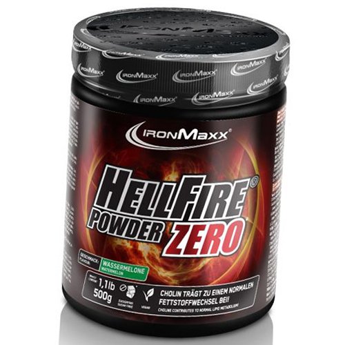 

Жиросжигатель, Hellfire Fatburner Zero, IronMaxx 500г Арбуз (02083014)