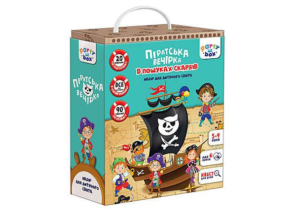 

Набор для праздника "Пиратская вечеринка" Vladi Toys (VT6010-03)