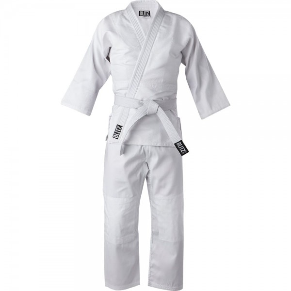 

Кимоно для Дзюдо детское BlitzSport Lightweight Judo Suit - 283g Белое (140)