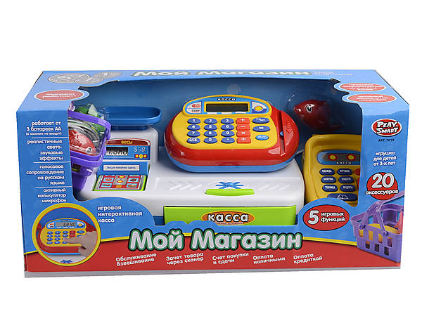 

Кассовый аппарат «Мой магазин» JOY TOY (7019)