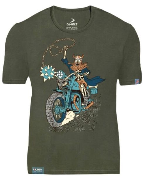 

Футболка KLOST "Вікінг з моргенштерном" XL Khaki (Kl-7020)