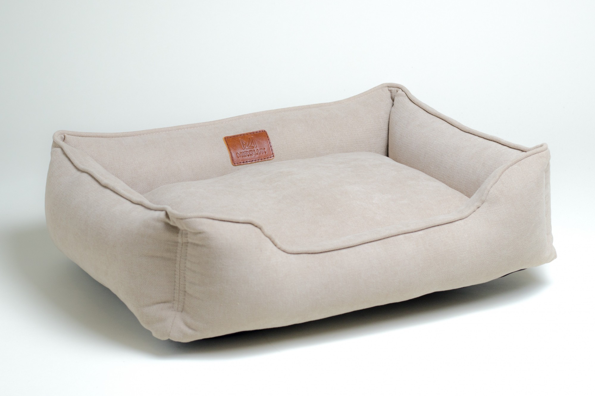 

Лежак для собак Mirolux Soft Time XL 110*70 Beige Velure