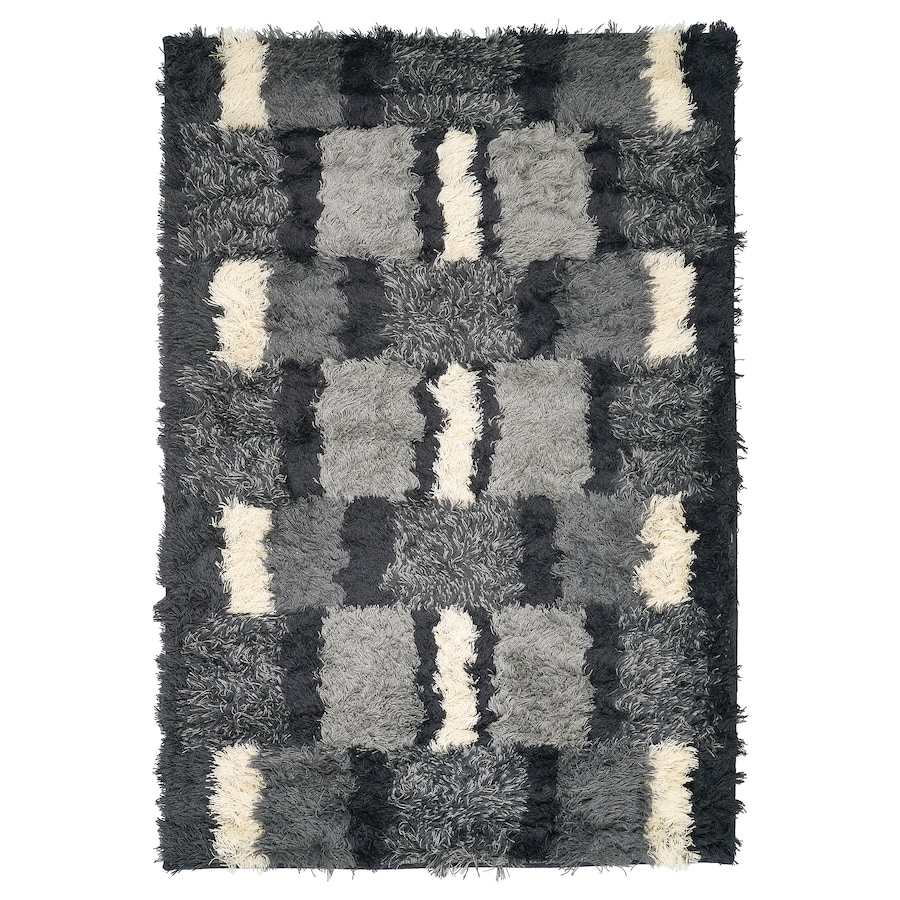 

Ковер IKEA NAUTRUP длинный ворс, разноцветный, 133x195 см 204.400.17