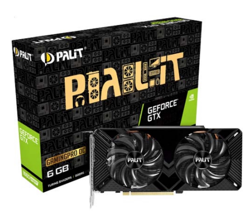 

Видеокарта GF GTX 1660 Super 6GB GDDR6 GamingPro OC Palit (NE6166SS18J9-1160A-1)