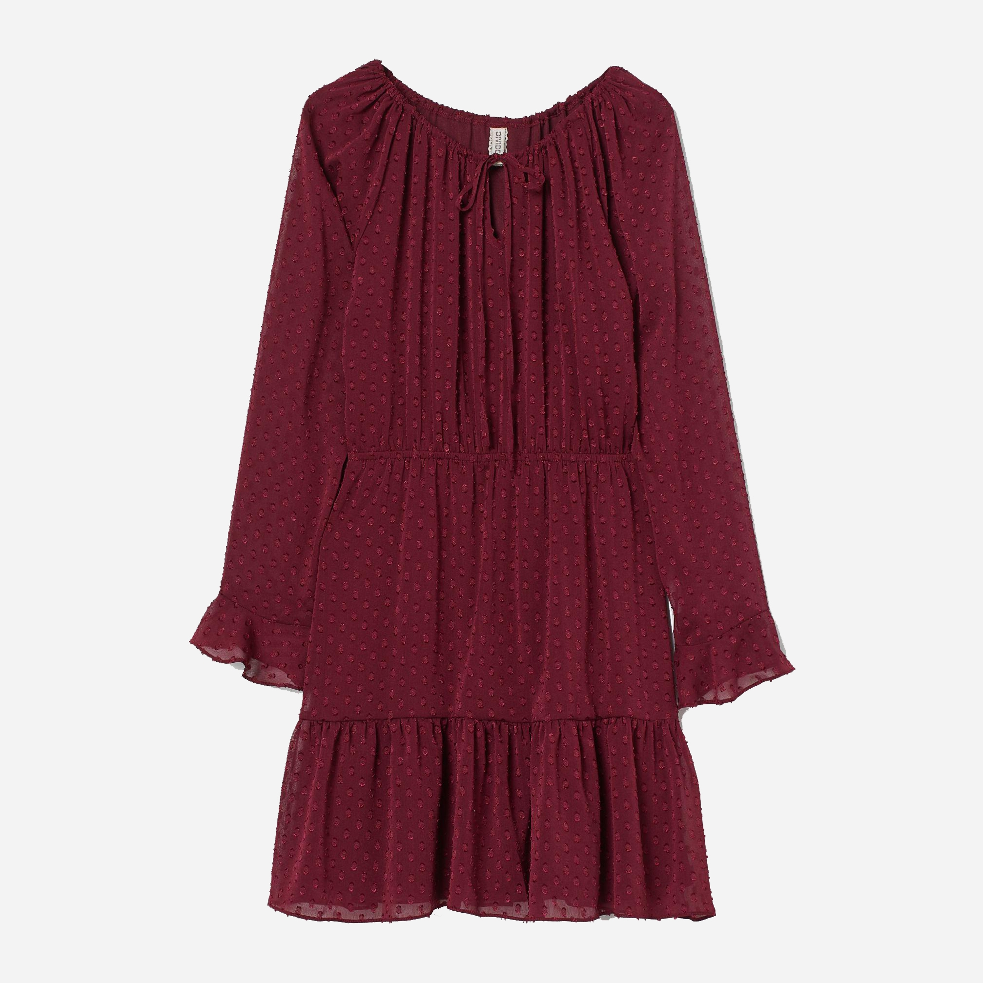 

Платье H&M 8703282-ACUK 36 Бордовое