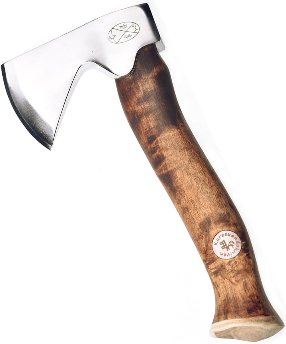 

Топор Karesuandokniven Hunters Axe Medium, dark birch (1273.00.39)