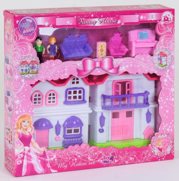 

Кукольный домик с фигурками BS866-4Х