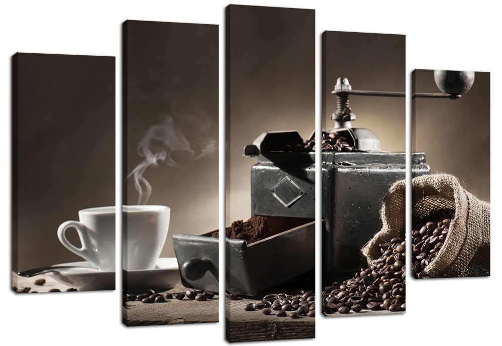 

Модульная картина на холсте из 5 частей DK Place 120x80 см (PLM5-93)