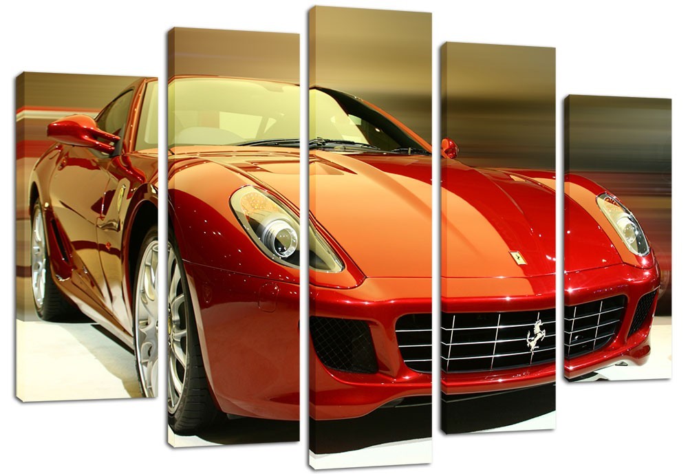 

Модульная картина на холсте из 5 частей DK Place 120x80 см (PLM5-91)