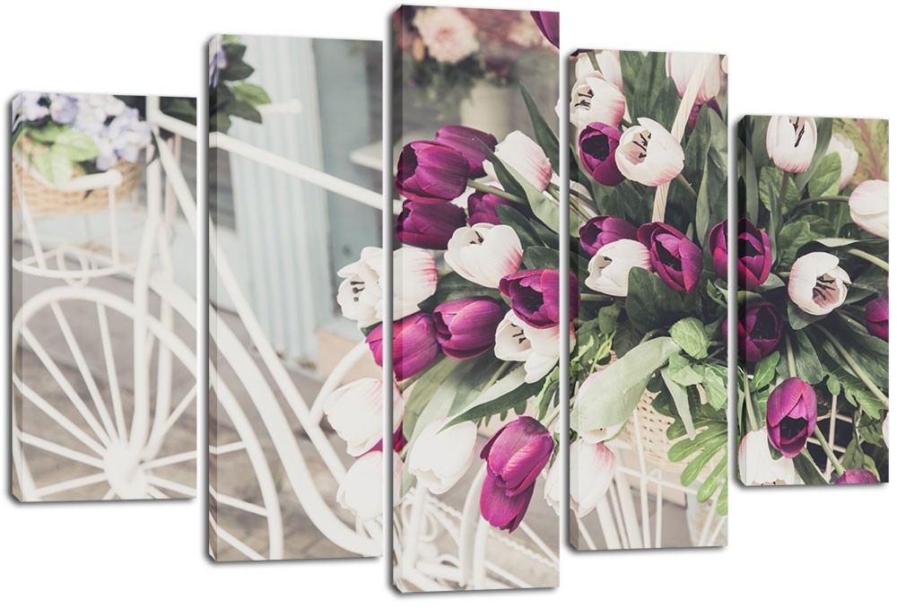

Модульная картина на холсте из 5 частей DK Place 120x80 см (PLM5-222)