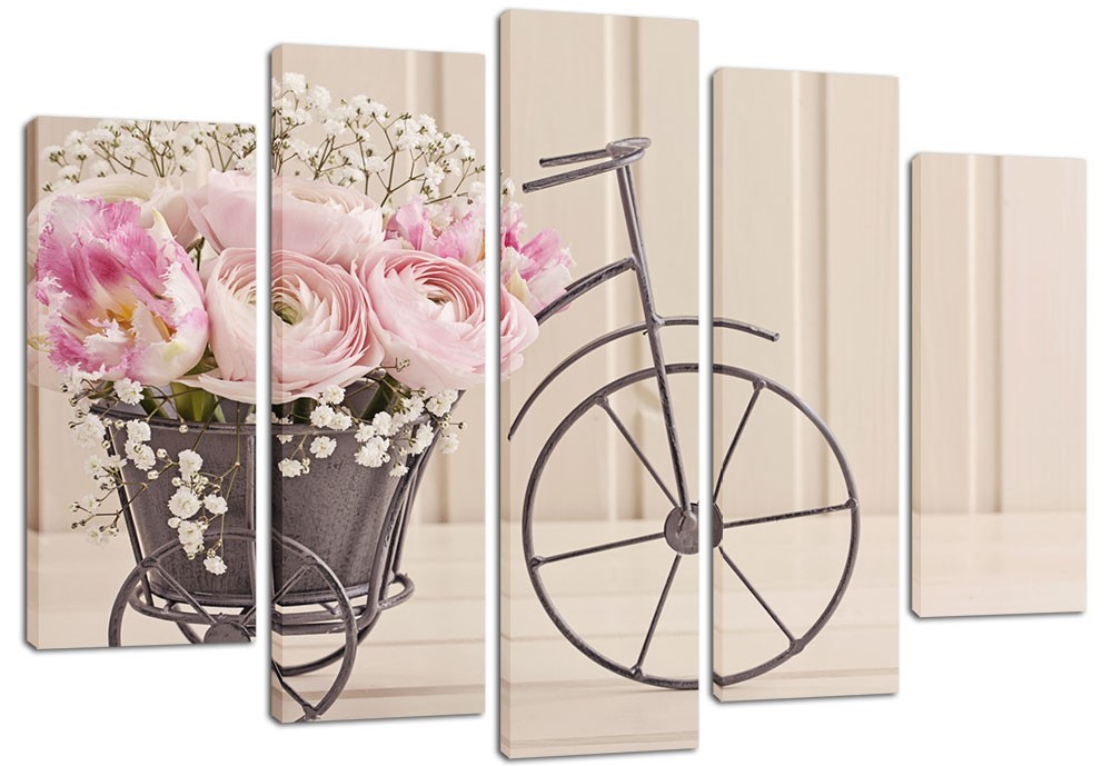 

Модульная картина на холсте из 5 частей DK Place 120x80 см (PLM5-75)