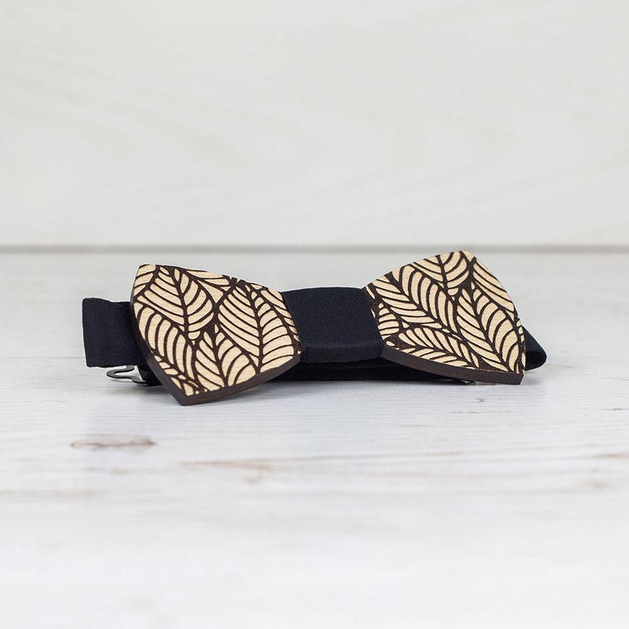 

Деревянная бабочка VANZA Leaf палисандр