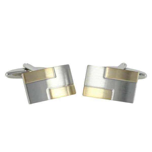 

Запонки Lindenmann 10513 бронзовые с позолотой (1376)