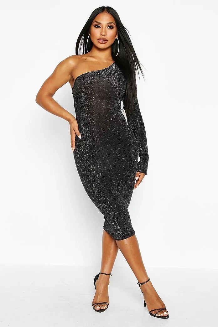 

Платье Boohoo 38 черный 4008321213387