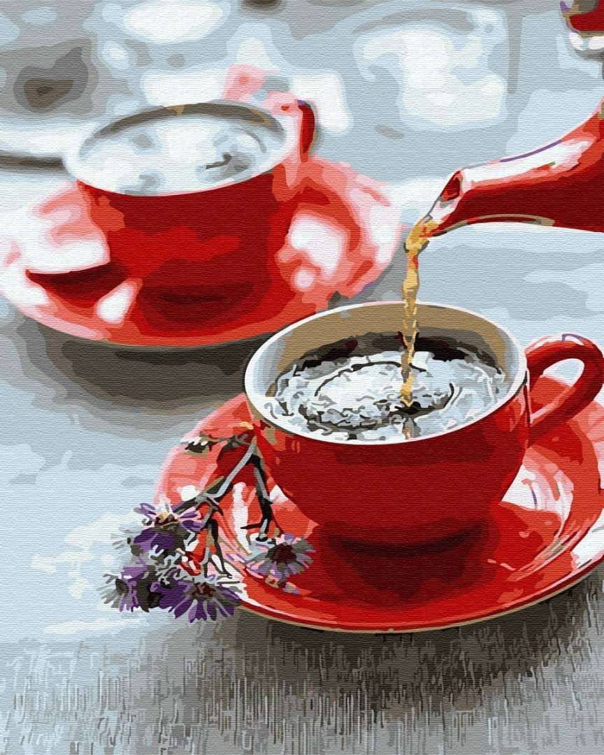 

Картина по номерам - Чаепитие BrushMe 40*50см. (GX31084)