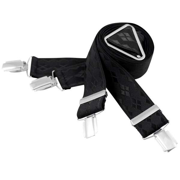 

Подтяжки Lindenmann 7466-10 черные (1487)