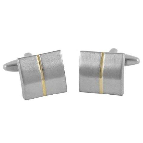

Запонки Lindenmann 10102 бронзовые с позолотой (1236)