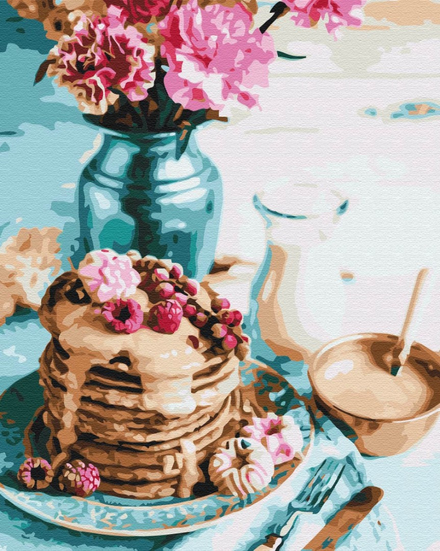 

Картина по номерам - Панкейки на завтрак BrushMe 40*50см. (BS34848)