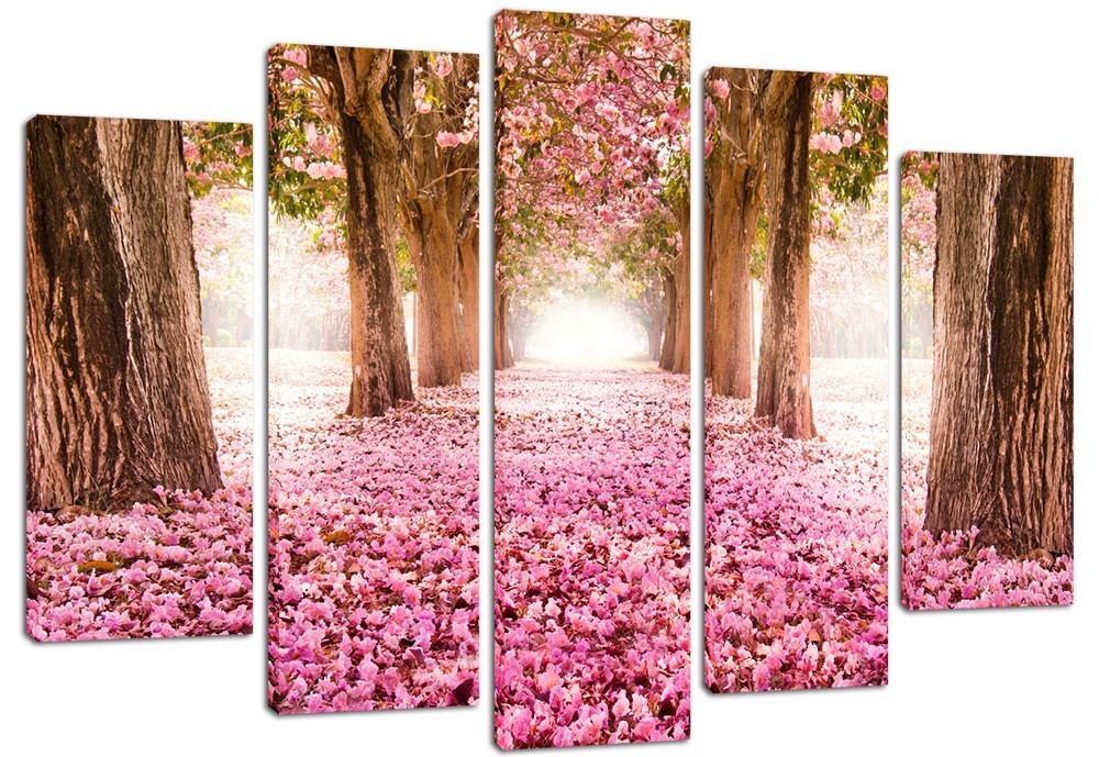 

Модульная картина на холсте из 5 частей DK Place 120x80 см (PLM5-142)