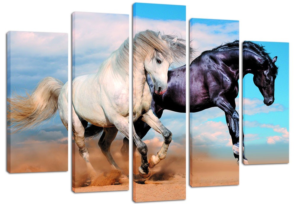 

Модульная картина на холсте из 5 частей DK Place 120x80 см (PLM5-111)