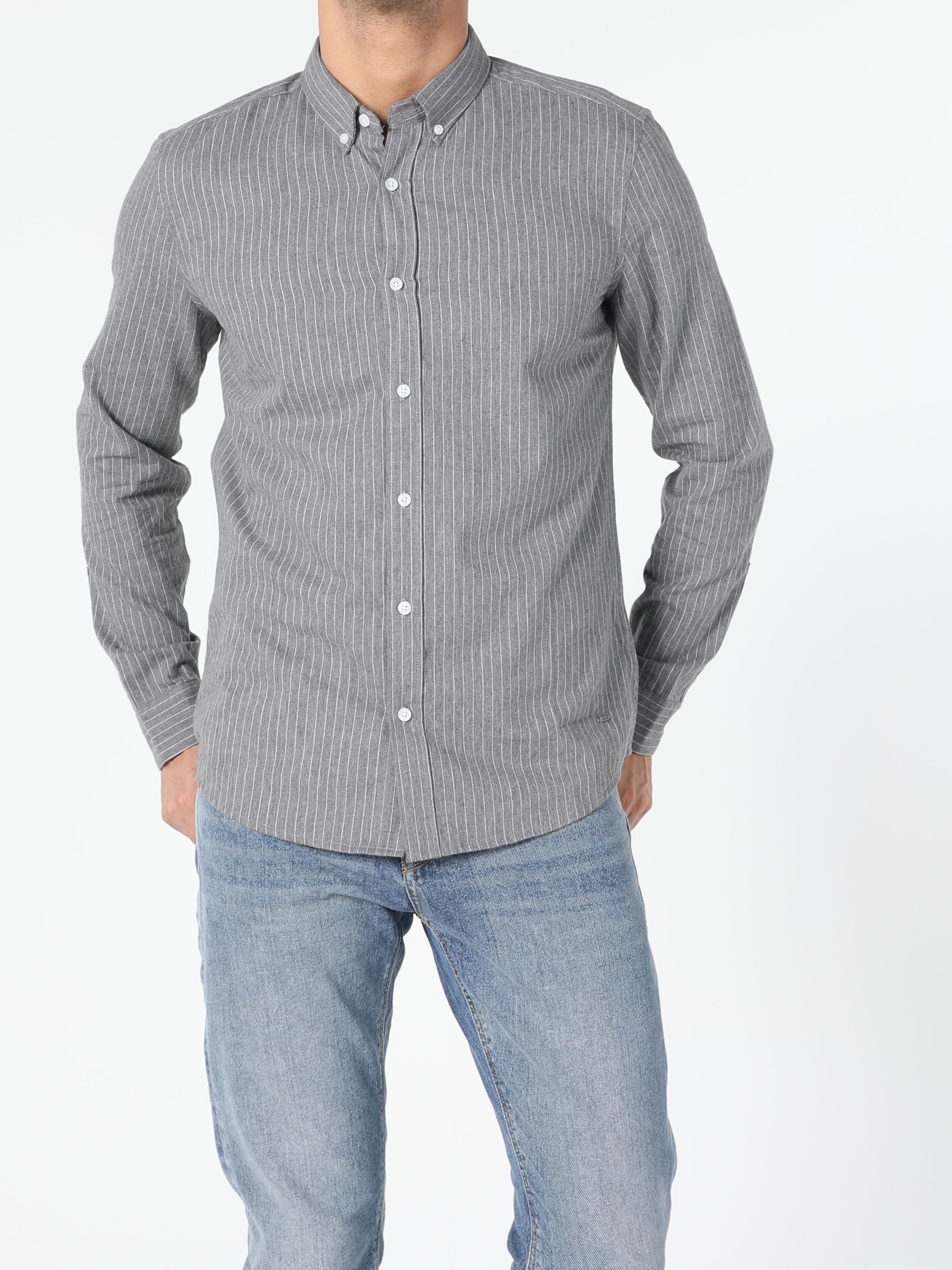 

Рубашка Colin's CL1054881GRA XL Gray