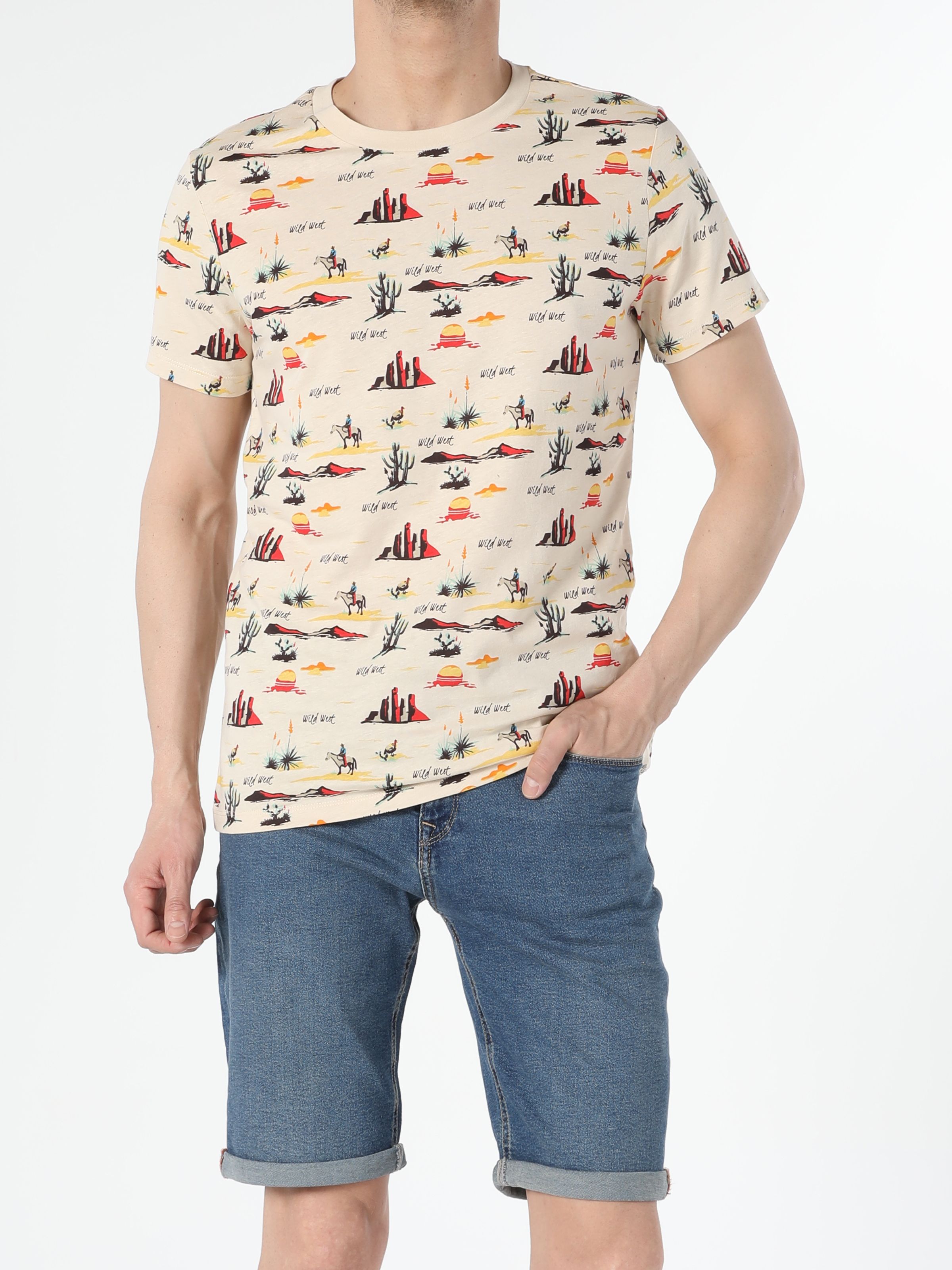 

Футболка Colin' CL1056445BEI  Beige, Футболка Colin's CL1056445BEI S Beige