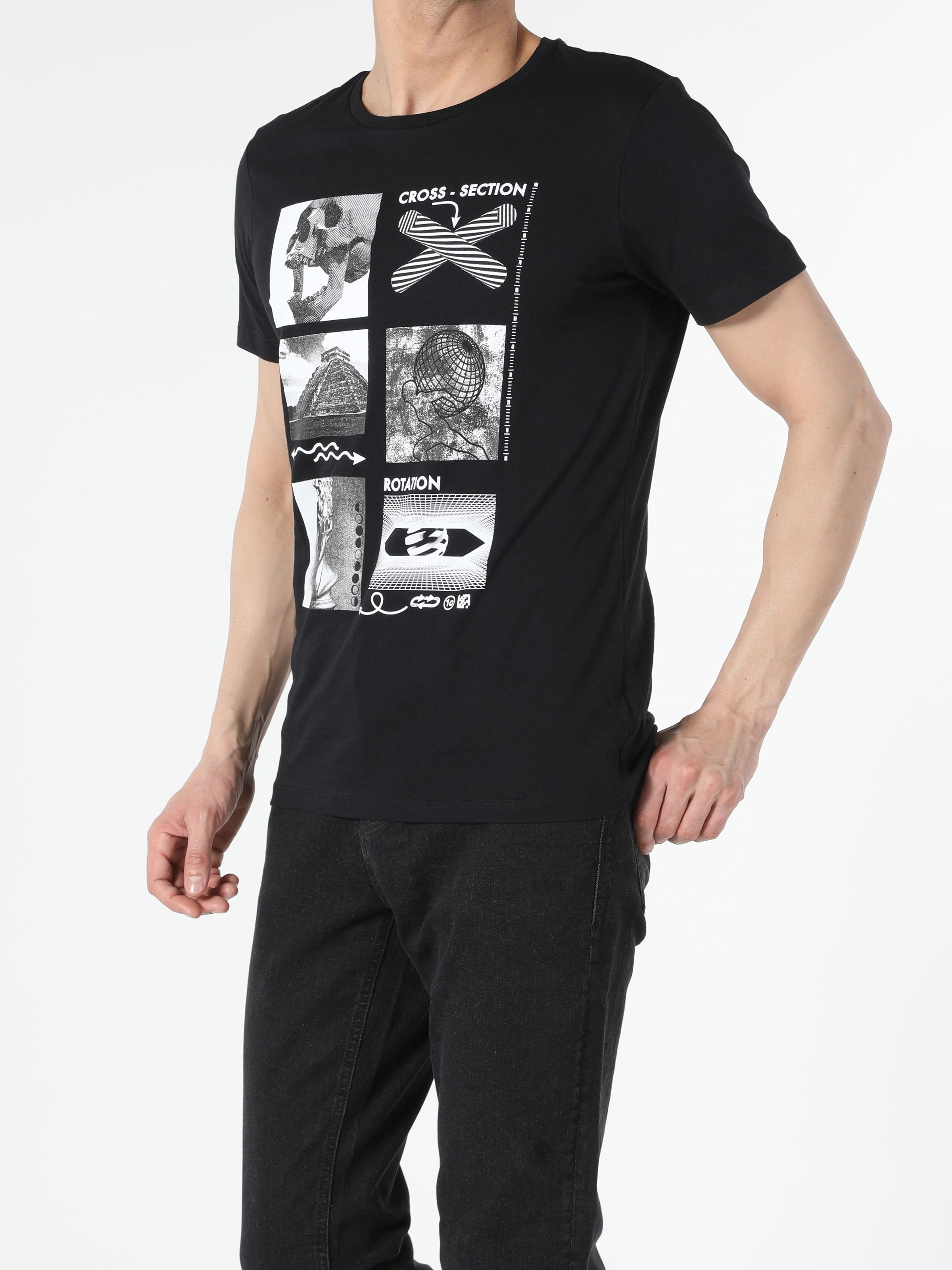 

Футболка Colin's CL1056465BLK  Black, Футболка Colin's CL1056465BLK 2XL Black
