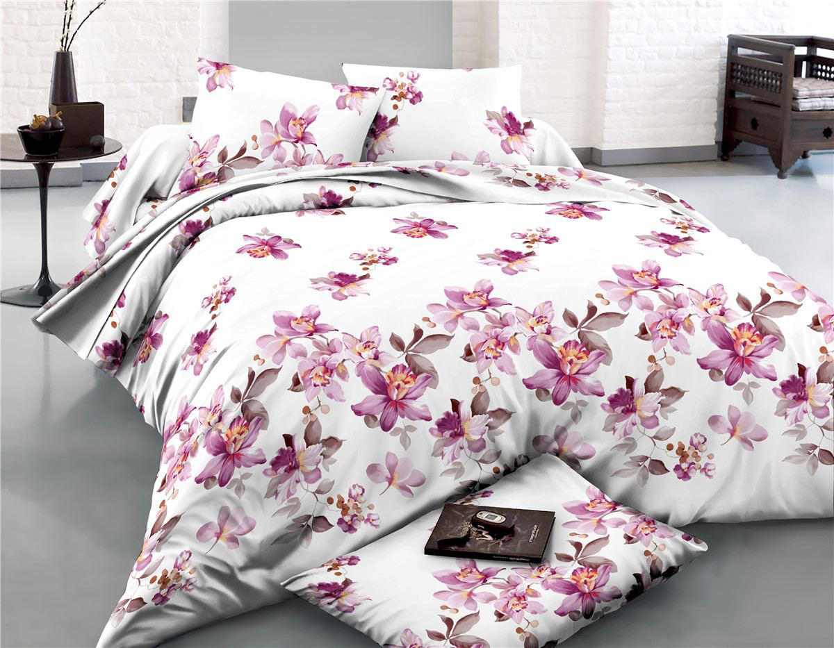 

Комплект постельного белья MirSon Сатин 22-1297 Whiteparadise 220х240