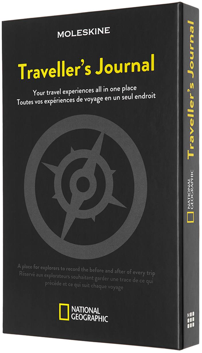 

Записная книга Moleskine Passion Путешествия National Geographic Подарочное издание 13 х 21 см 400 страниц в линейку Черная (8056420854329)