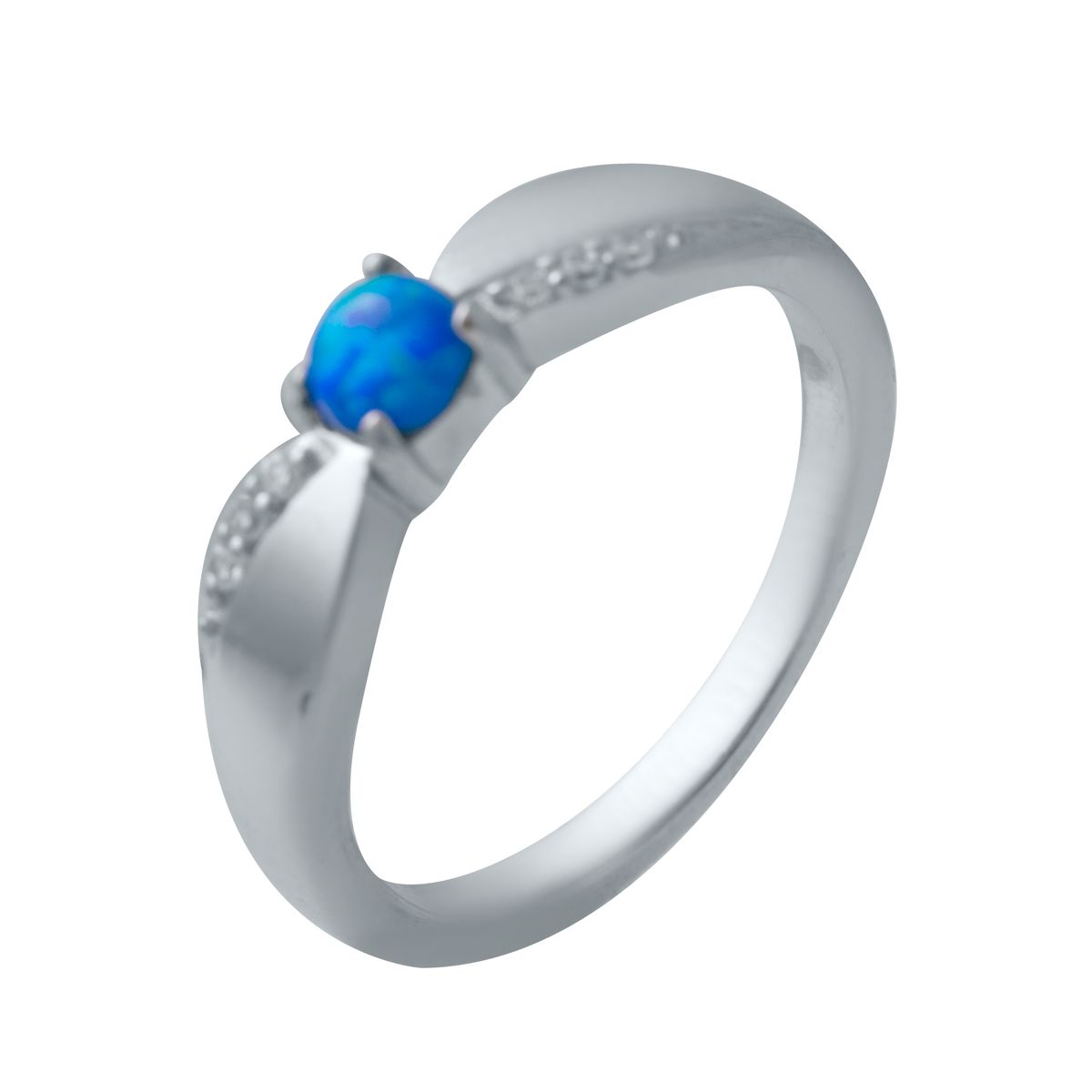 

Серебряное кольцо SilverLine с опалом 16.5 размер