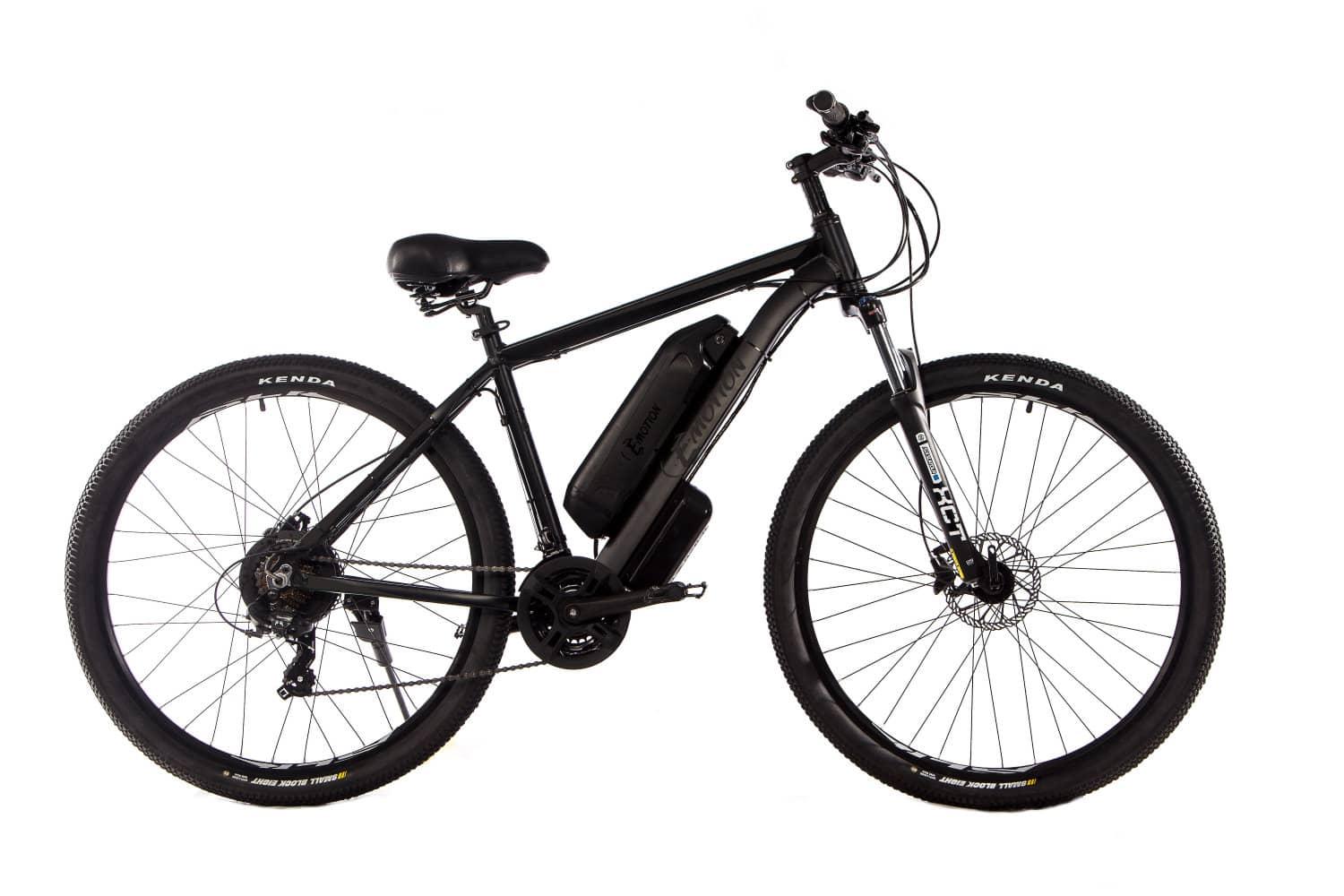 

Электровелосипед E-motion MTB 29 GT 48V 21Ah 500W / рама 19" чёрный матовый (EMTB2919GT4815500B21M)