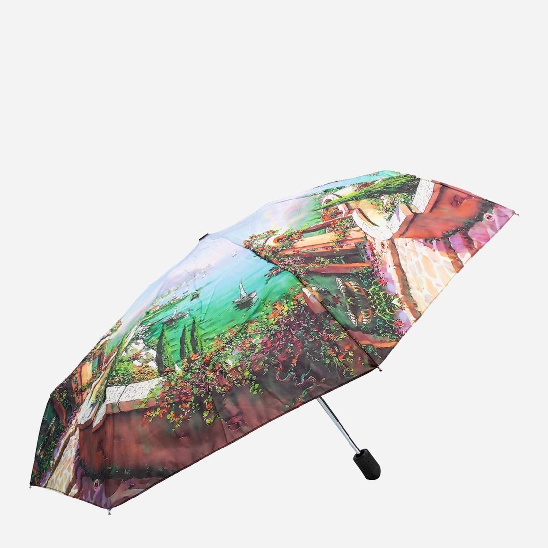 

Зонт складной Magic Rain ZMR49224-5 полный автомат Зеленый