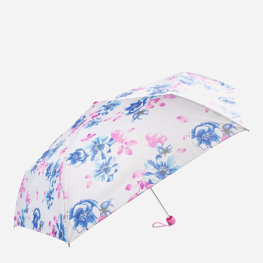 

Зонт складной Fulton FULL553-Pastel-Petals механический Белый