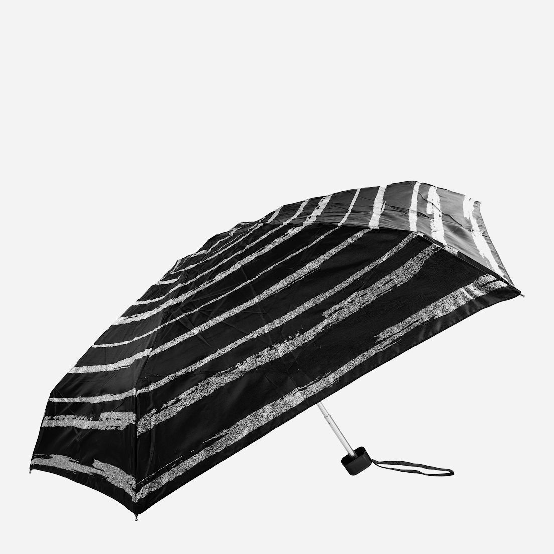 

Зонт складной Fulton FULL501-space-stripe механический Черный