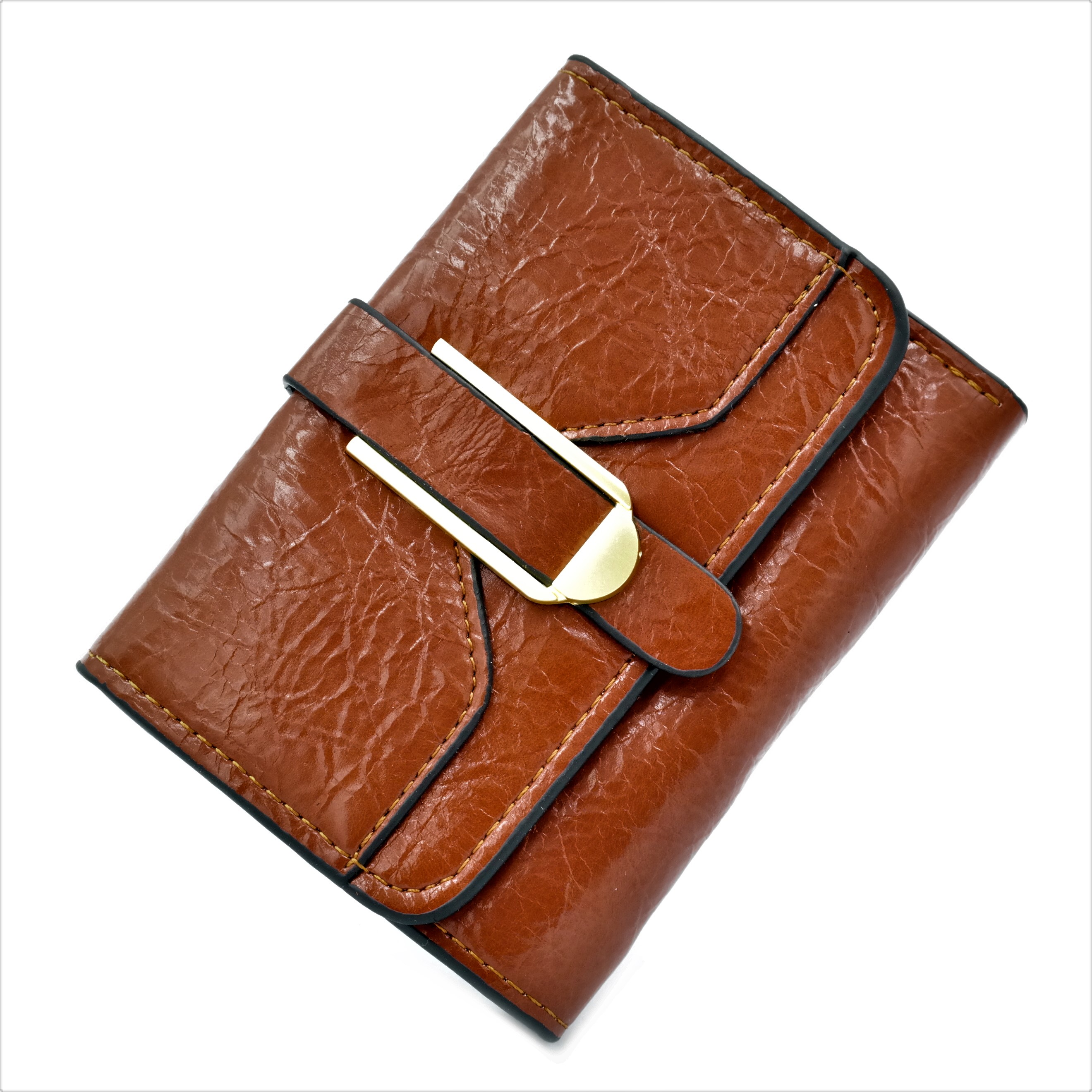 

Женский мини кошелёк Lemon 1240-brown Коричневый
