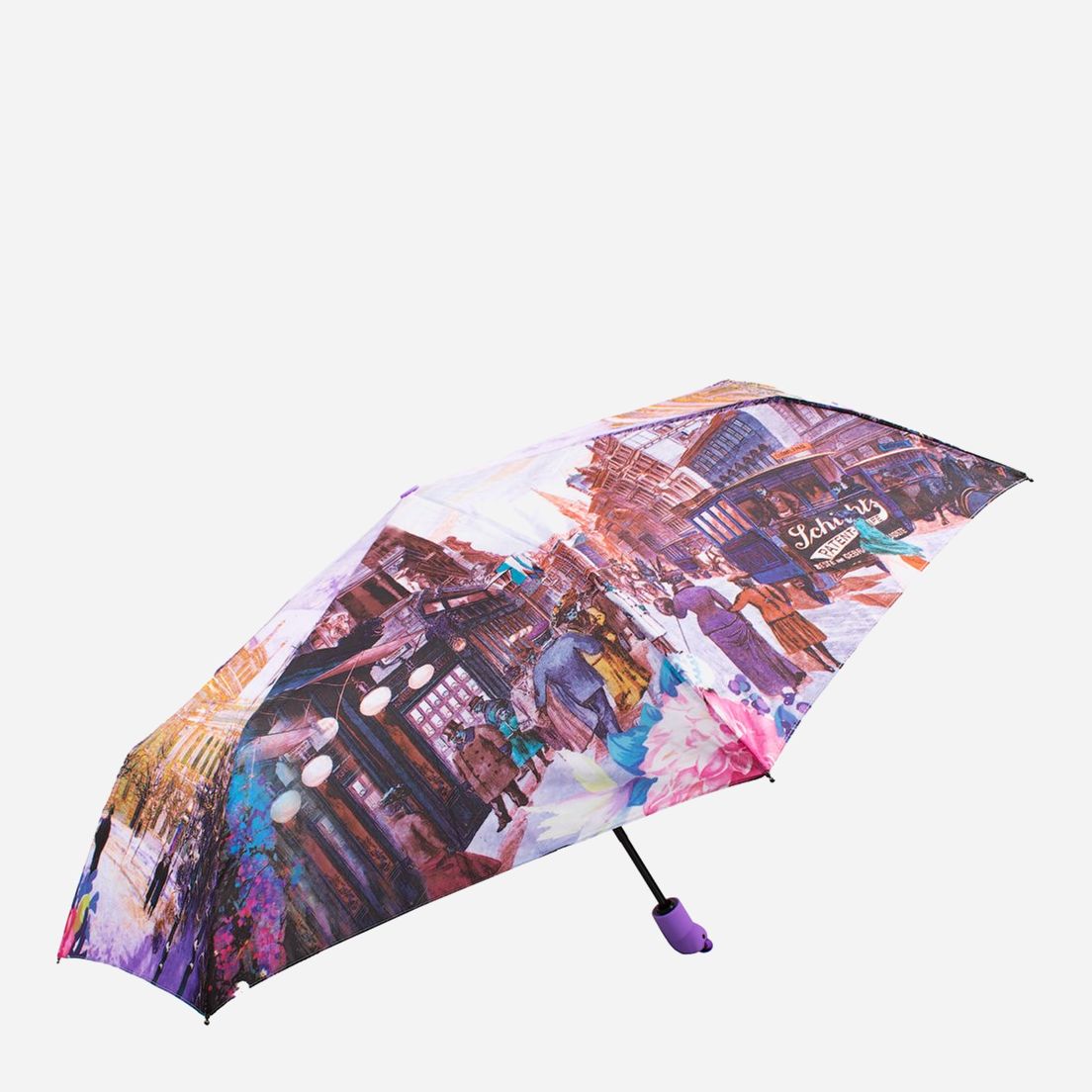 

Зонт складной женский Magic Rain ZMR7251-15 Разноцветный