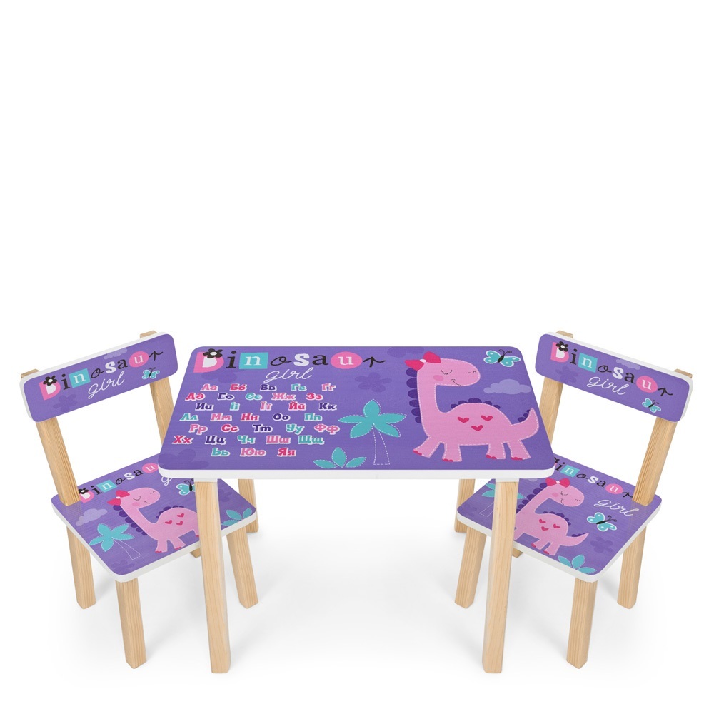 

Столик с 2-мя стульчиками Bambi Dino 501-104(UA) Purple (501-104(UA))