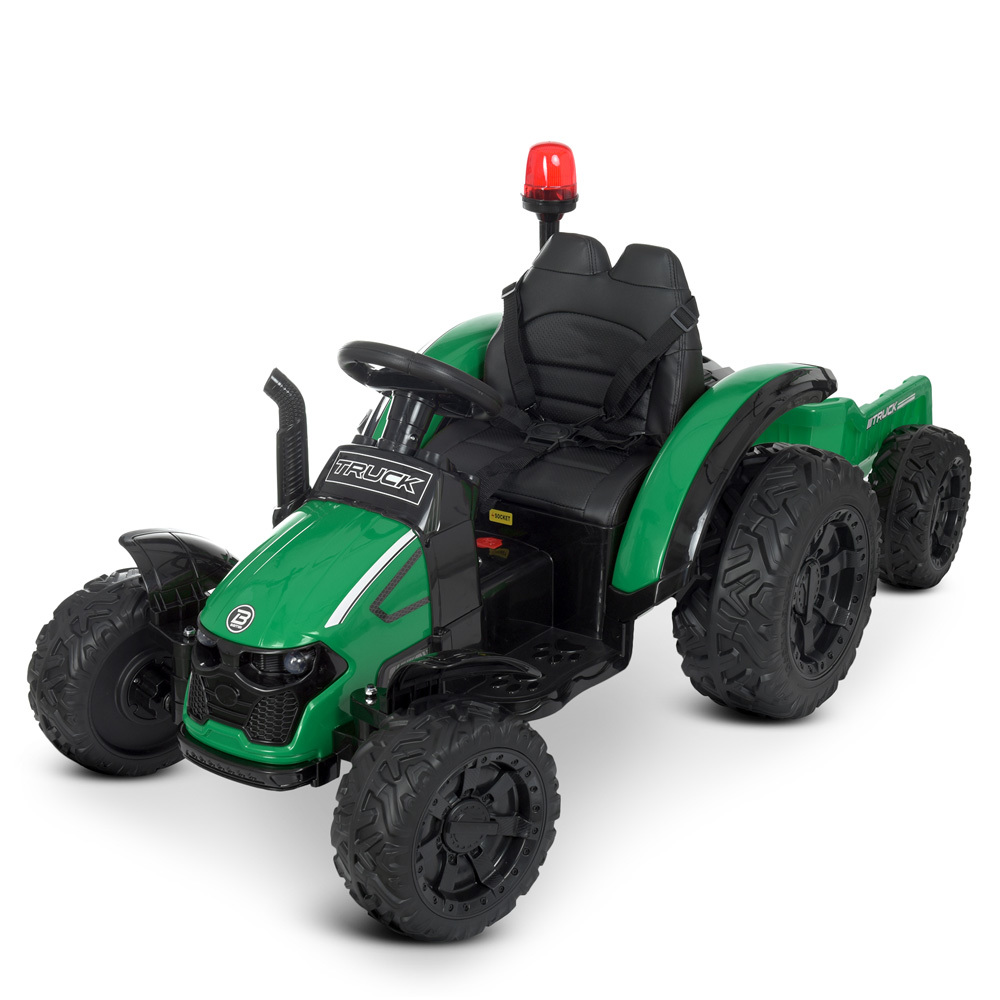 

Электромобиль Bambi Racer New 12V 7Ah трактор с прицепом M 4573EBLR-5 Green (M 4573EBLR-5)