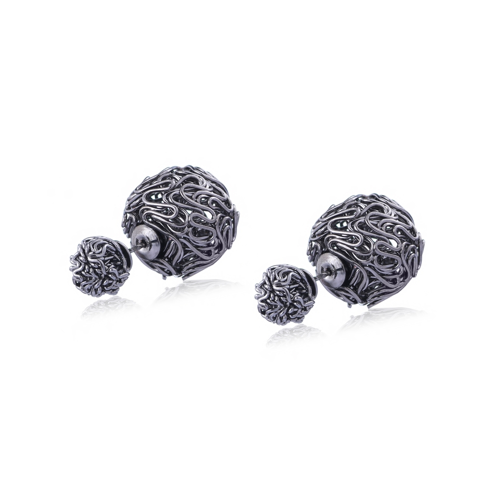 

Серьги Sincera Black Rhodium pl. (13-18302)