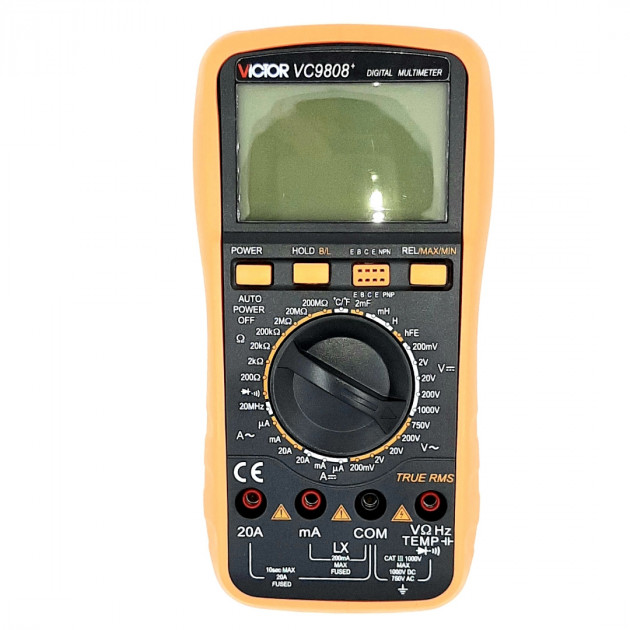 Мультиметр Victor Vc9808+ Цифровой Тестер – фото, отзывы ...