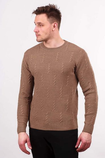 

Джемпер мужской Diko 830279  Коричнево-песочный, Джемпер мужской Diko 830279 XL Коричнево-песочный