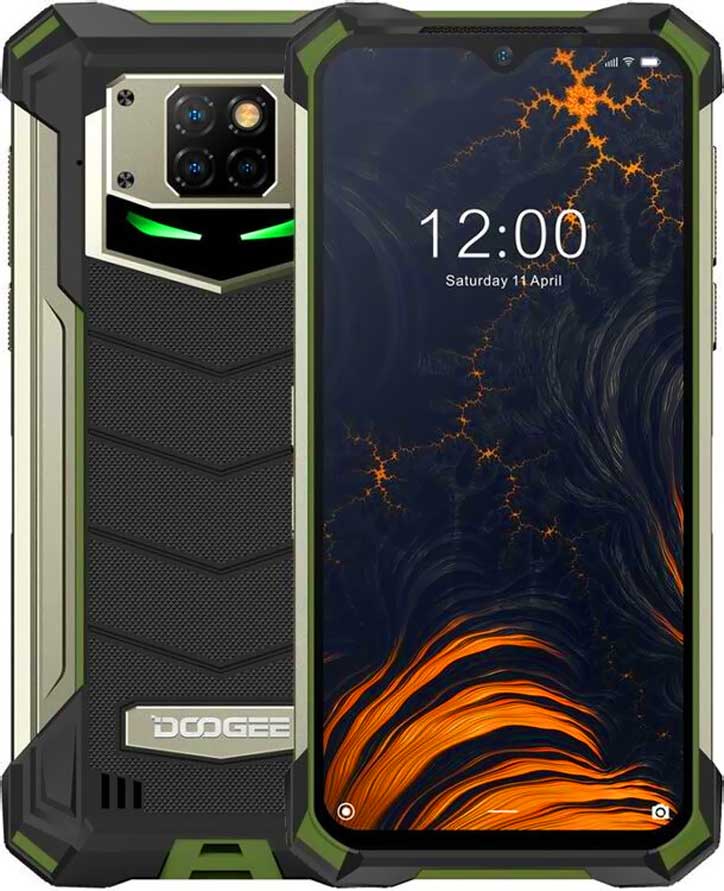 

Мобильный телефон Doogee S88 Pro 6/128Gb (АКБ 10000 мАч) Green