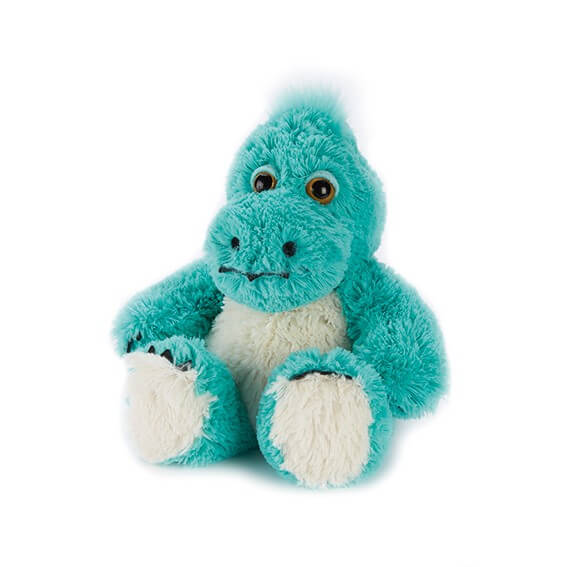 

Мягкая игрушка грелка Warmies Динозаврик бирюзовый размер 23х14х12 см (686337)
